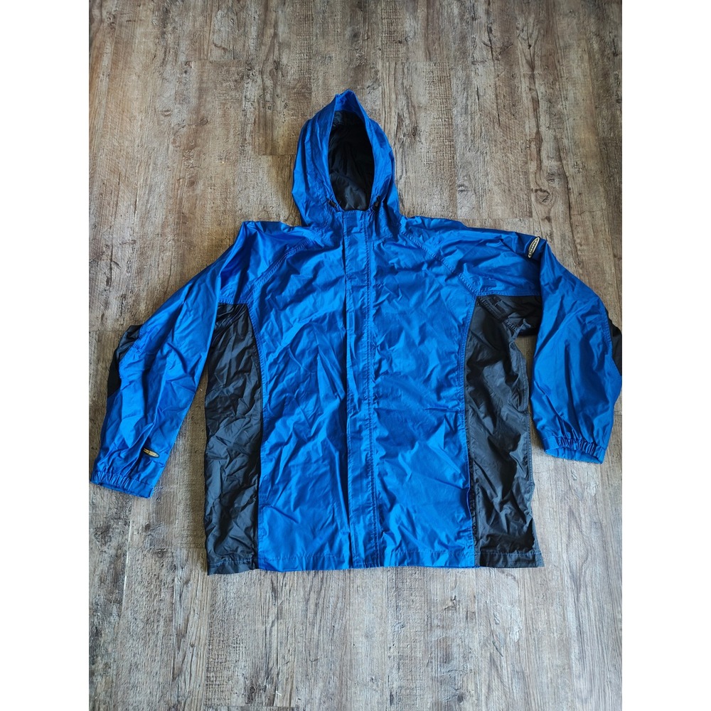 Stearns Windbreaker Blue Black Colorblock XL Jacket Men's Gorpcore